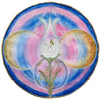 Mandala 99: Květina míru
