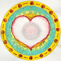 Mandala 297: Posílení srdce a krevního oběhu