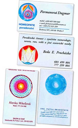 Ivana Stonjekov� - n�vrhy vizitek