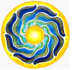 Ochrann� mandala k omezen� vlivu geopatogenn�ch z�n