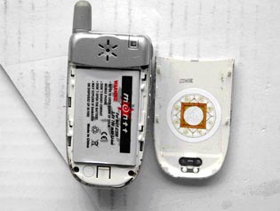 Pou�it� ochrann�ho znaku na mobiln�m telefonu